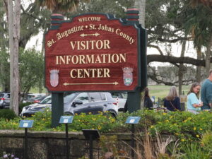 Visitor Information Center sign