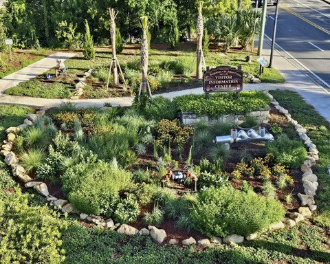 Visitor Information Center sign